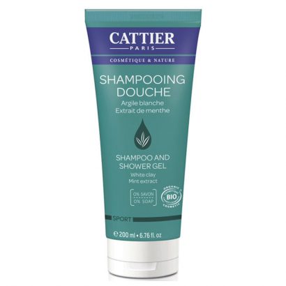 Gel de ducha Sport. Cabello y Cuerpo Cattier 200ml