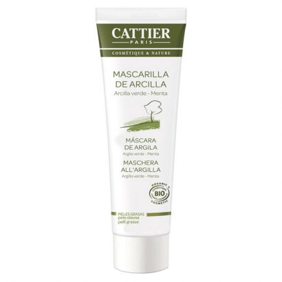 Mascarilla de Arcilla Verde para Pieles Mixtas y Grasas Cattier 100ml