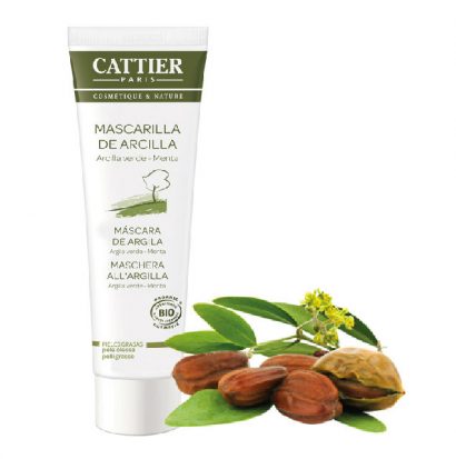 Mascarilla de Arcilla Verde para Pieles Mixtas y Grasas Cattier 100ml - Imagen 2