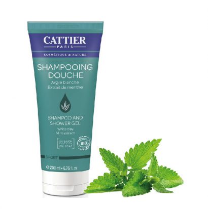 Gel de ducha Sport. Cabello y Cuerpo Cattier 200ml - Imagen 2