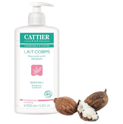 Leche Hidratante Nutritiva Cattier 500ml - Imagen 2