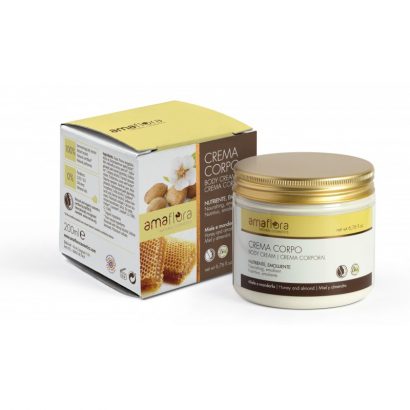 Crema Corporal Especial Miel y Almendra - Amaflora - 200ml