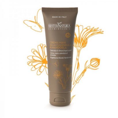 Crema de Manos Caléndula y Almendras - Maternatura - 40 ml
