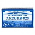 Jabón de Castilla en Pastilla - Menta - Dr Bronner's - 140g