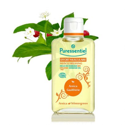 Aceite de Masaje Ecológico Esfuerzo Muscular Árnica y Gaulteria - Puressentiel - 100ml