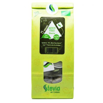 Menta Poleo Silvestre BIO - Stevia del Condado - 15 pirámides