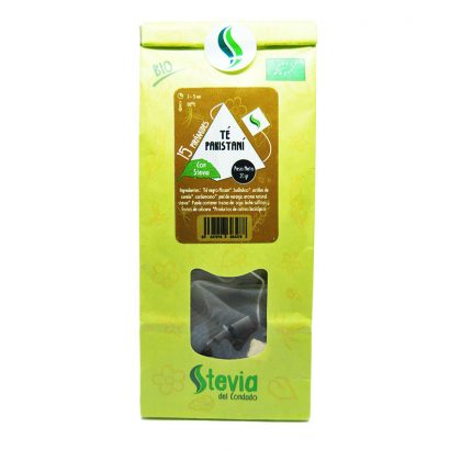 Té Negro Pakistaní BIO - Stevia del Condado - 15 pirámides