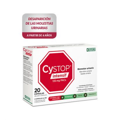 Cystop® Intensif - Deiters - 20 cápsulas