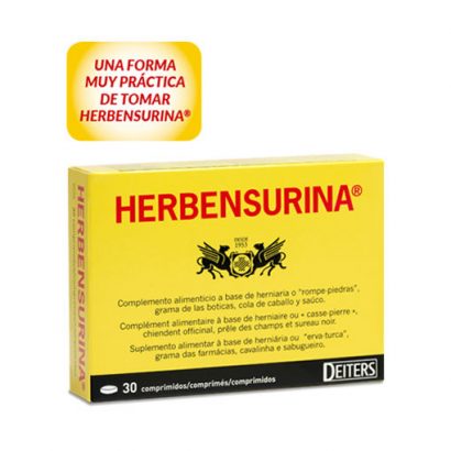 Herbensurina® - Deiters - 30 comprimidos