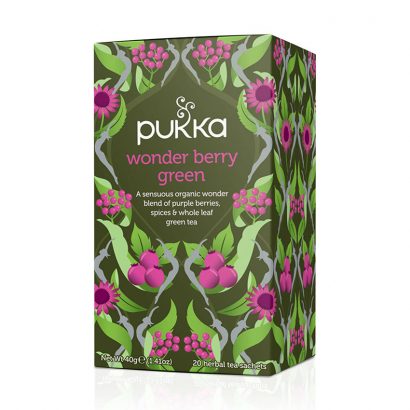 Té Verde Frutos del Bosque - Pukka - 20 bolsitas