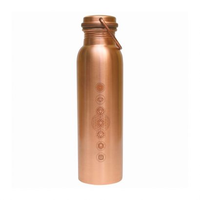 Botella de Cobre Chakras - Organic India - 950 ml