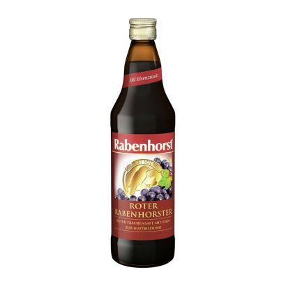 Zumo de Uva Roja con Hierro - Rabenhorst - 750 ml