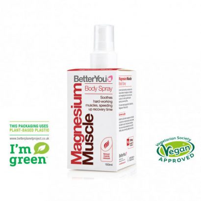 Spray de magnesio para relajación muscular BetterYou
