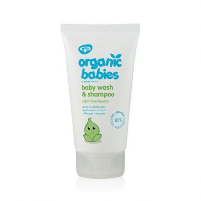 Gel de Baño y Champú para Bebés - Sin Perfume - Organic Babies - 150 ml