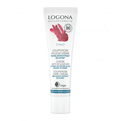 Crema Facial Cuperosis Alga Roja - Logona - 30 ml