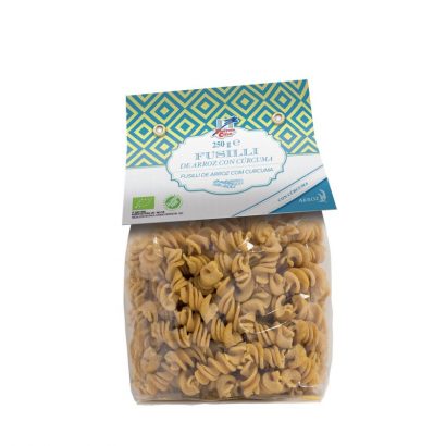 Fusilli de Arroz y Cúrcuma - La Finestra Sul Cielo - 250 g