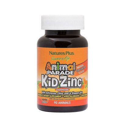 Animal Parade KidZinc - Natures Plus - 90 comprimidos