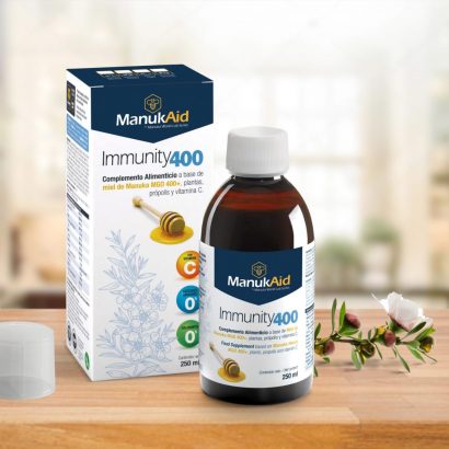 ManukAid Immunity 400 Jarabe - Manuka New Zealand-  250ml