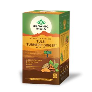 Tulsi Turmeric Ginger - Organic India - 25 bolsitas