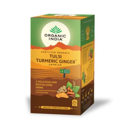 Tulsi Turmeric Ginger - Organic India - 25 bolsitas