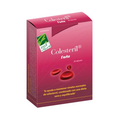 Colesteríl® Forte - 100% Natural - 30 cápsulas