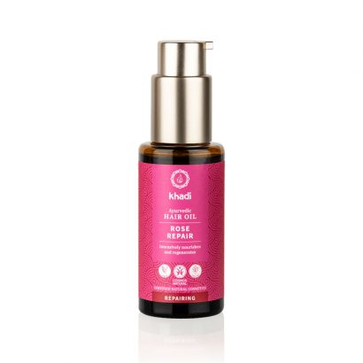 Aceite Capilar Reparador Rosas Ayurvédico - Khadi - 50ml