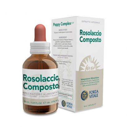 Rosolaccio Composto - Forza Vitale - 50ml