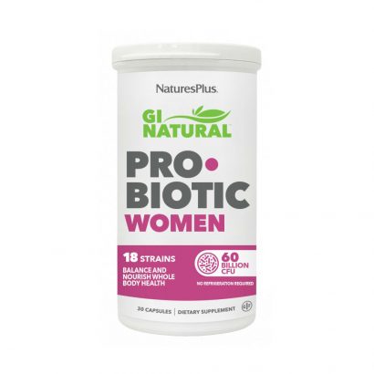 GI Natural Probiotic Women - Natures Plus - 30 caps.