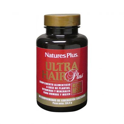 Ultra Hair Plus con MSM - Natures Plus - 60 comp.