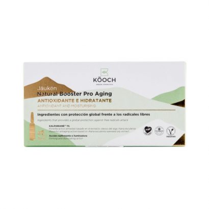 Natural Booster Pro Aging Jáukén - Kóoch Green Cosmetics - 6 ampollas - Imagen 2