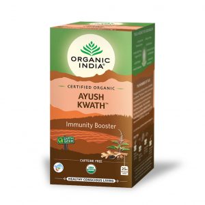 Ayush Kwath - Organic India - 25 bolsitas