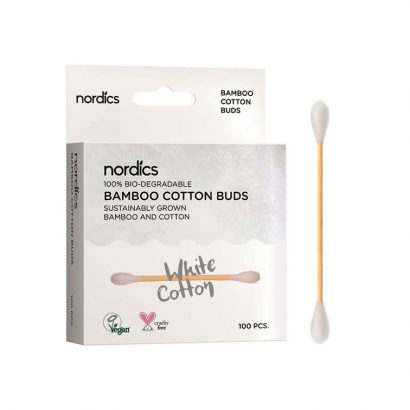 Bastoncillos Algodón y Bambú Bio - NaturaBio Cosmetics - 100u.