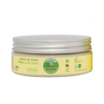 Crema de Manos y Pies Aloe Vera - Giura - 200 ml