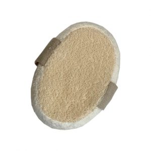 Esponja de Baño Lino y Algodón - NaturaBio Cosmetics
