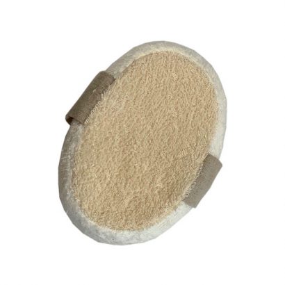 Esponja de Baño Lino y Algodón - NaturaBio Cosmetics