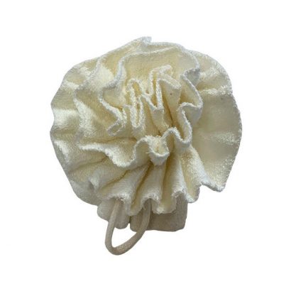 Esponja Flor Bambú y Algodón - NaturaBio Cosmetics