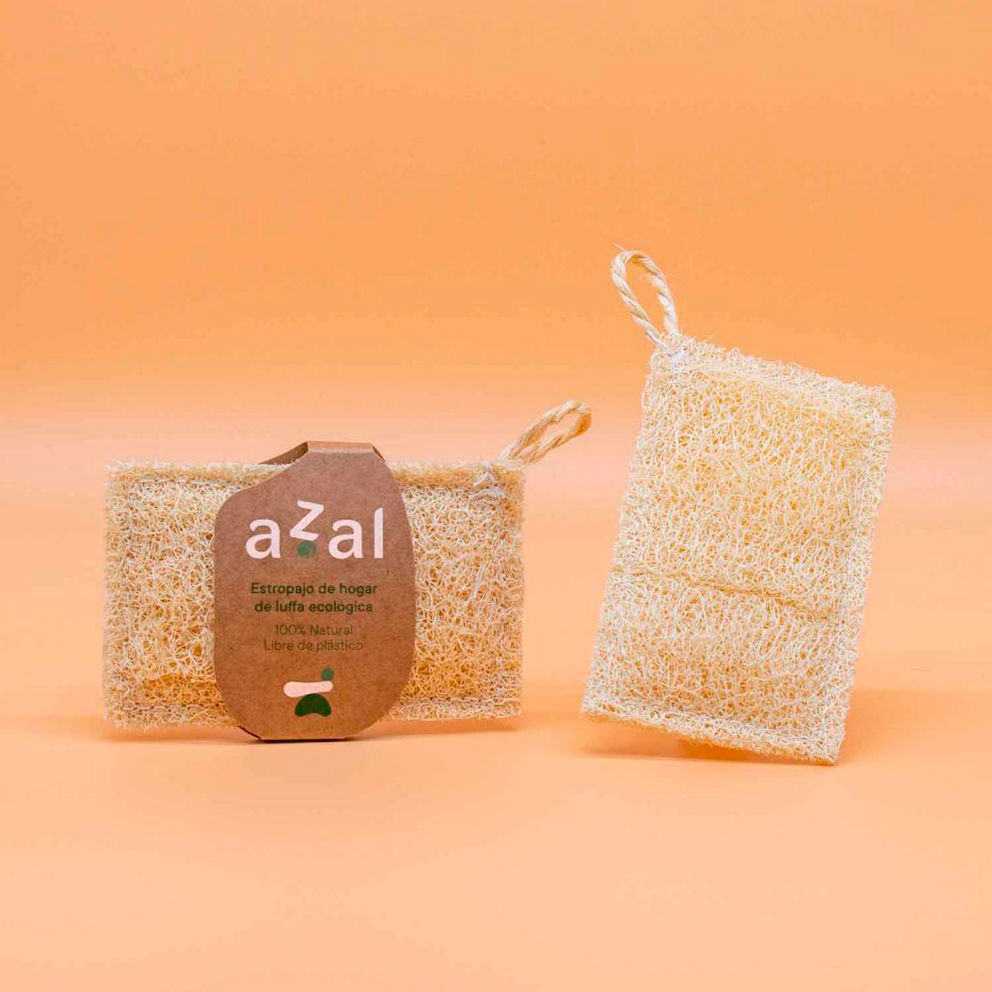 Estropajo de Cocina Luffa Ecológica - Azal - Atenea Parafarmacia Bio