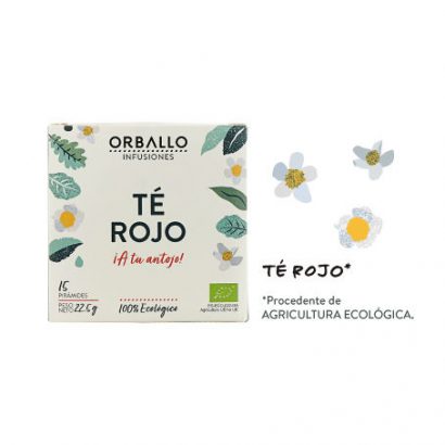 Exclusivamente Té Rojo - Orballo - 15 pirámides - Imagen 3