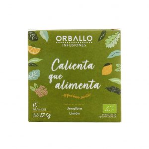 Infusión Calienta que Alimenta - Orballo - 15 pirámides