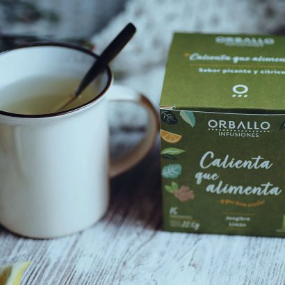 Infusión Calienta que Alimenta - Orballo - 15 pirámides - Imagen 2