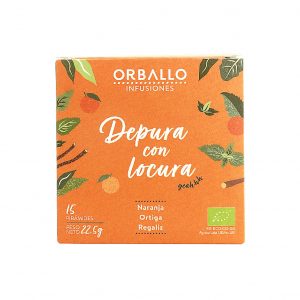 Infusión Depura con Locura - Orballo - 15 pirámides