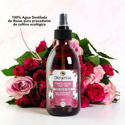Tónico Facial Agua de Rosas Bio - Dehesia - 250 ml - Imagen 3