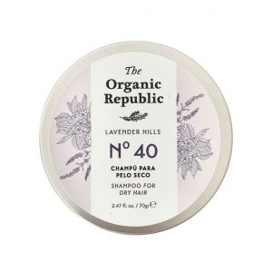 Champú Sólido para Pelo Seco – The Organic Republic – 70g