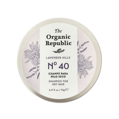 Champú Sólido para Pelo Seco – The Organic Republic – 70g