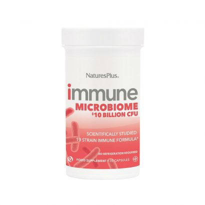 Immune Microbiome - Natures Plus - 30 cápsulas