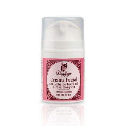 Crema Facial Leche de Burra y Rosa Mosqueta - Donkeys & Co - 50 ml