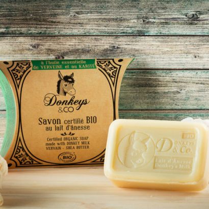 Jabón de Leche de Burra con Karité y Verbena - Donkeys & Co - 100 g - Imagen 2