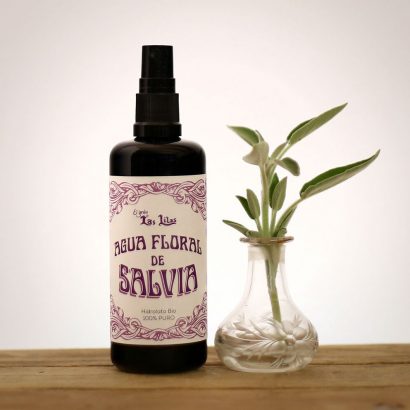 Agua Floral o Hidrolato de Salvia - El Jardín de las Lilas - 100 ml