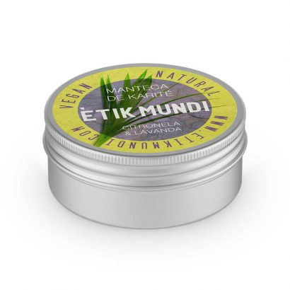 Manteca de Karité con Citronela y Lavanda - Ètik Mundi - 100 ml