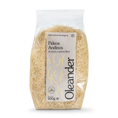 Fideos Andinos de Arroz y Quinoa - Oleander - 500 g